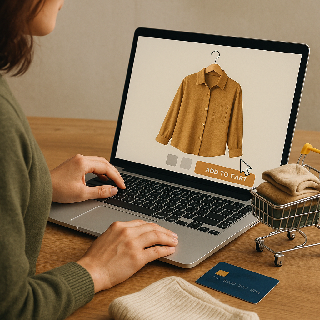 Imagem editorial com visual limpo para SHEIN shopping tips